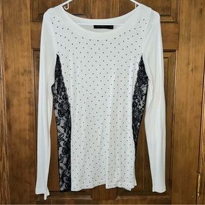 Limited Sweater with side lace detail